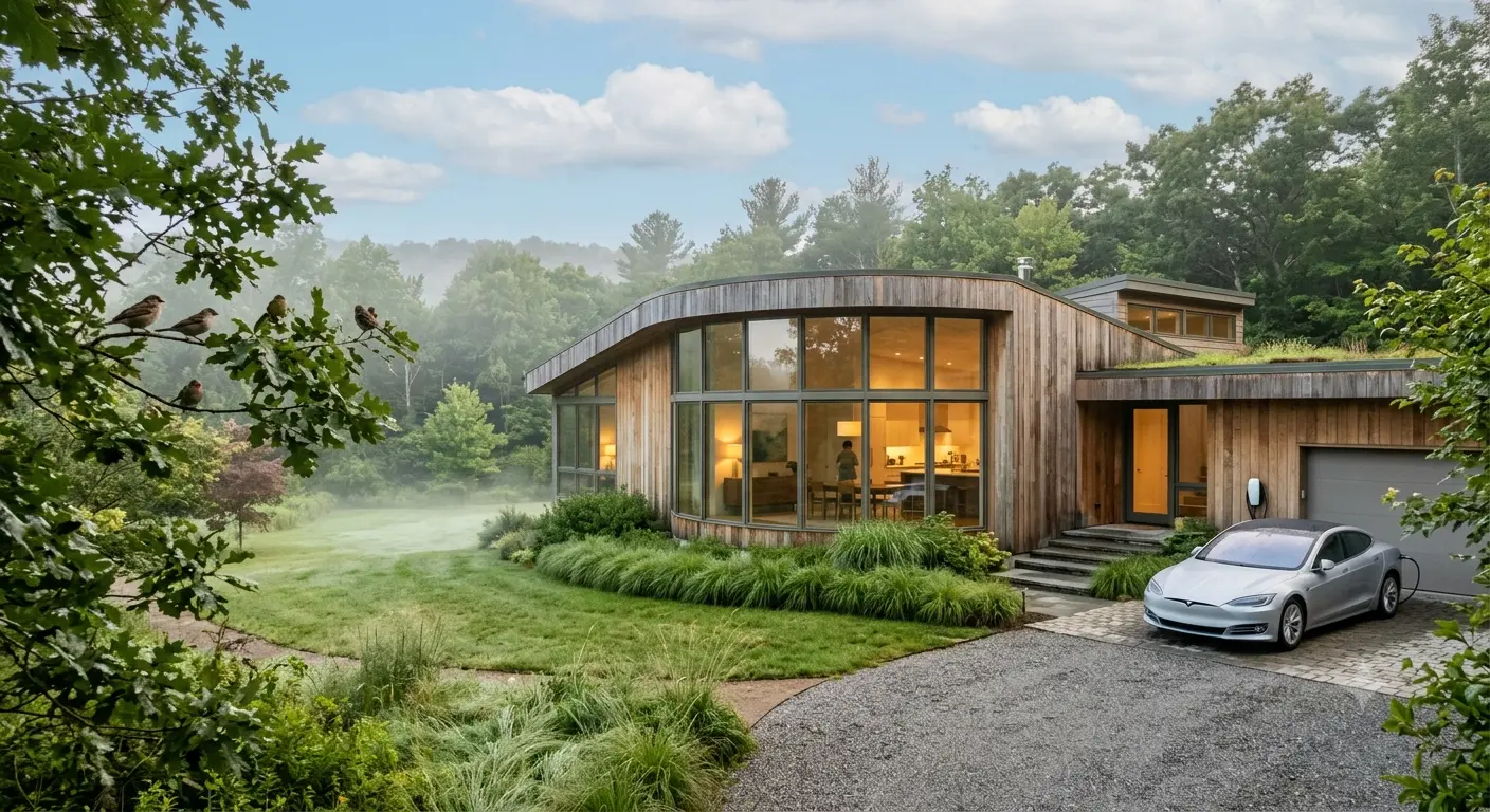 Sustainable Curved Home
